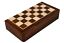 thumbnail 2 - Travel Series Folding Magnetic lacquer Chess Set in Sheesham &amp; Box wood - 10&#034;