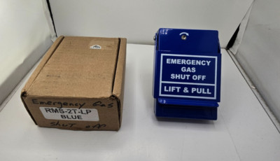 EMERGENCY GAS SHUT OFF RMS-2T-LP BLUE