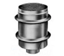 JAY R SMITH 4250S04-NS Cleanout 8" Duco Coated Cast Iron Double Flanged