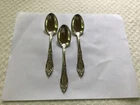3 Towle sterling silver spoons, "KING RICHARD" FREE Shipping!