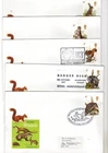 1977 BRITISH WILDLIFE - VARIOUS H/S PHILART FDC SET FROM COLLECTION L2