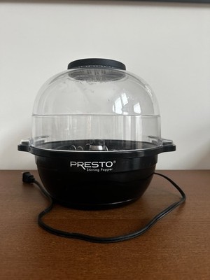Presto Electric Stirring Non Stick Popcorn Popper Large  6 Qt 05200