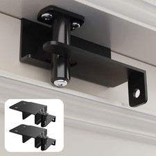 2 Pcs Adjustable Safety Door Top Lock, Safety Top Lock for Door, Metal Top of...