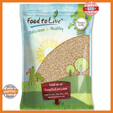 Food to Live - Pearl Barley, 10 Pounds Processed Hulled Barley, Cereal Grain, Ko