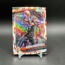 2025 Panini WNBA Prizm #47 Rayah Marshall RC Logo Prizm Rookie Connecticut Sun