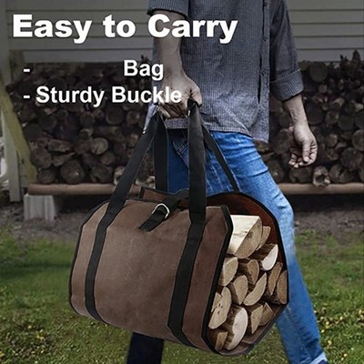 Multifunctional Log Storage Bag Carriers for Shopping Outdoor Activities