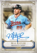 2021 Topps Tier One Max Kepler Tier One Talent Autograph 300 /108