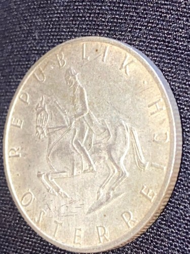 1967 Austria 5 Schilling World Coin - Picture 10 of 11
