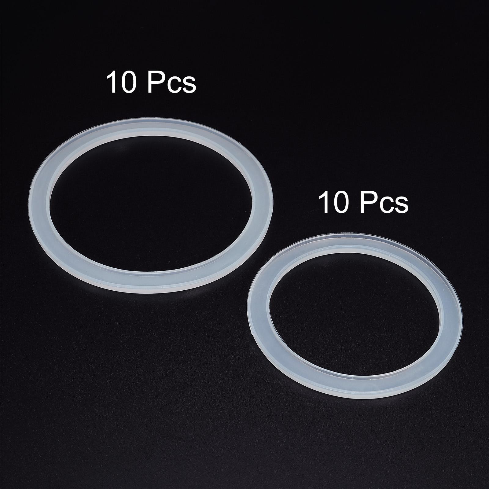 20pcs 70mm Regular and 86mm Wide Mouth Silicone Sealing Ring Set for Lids