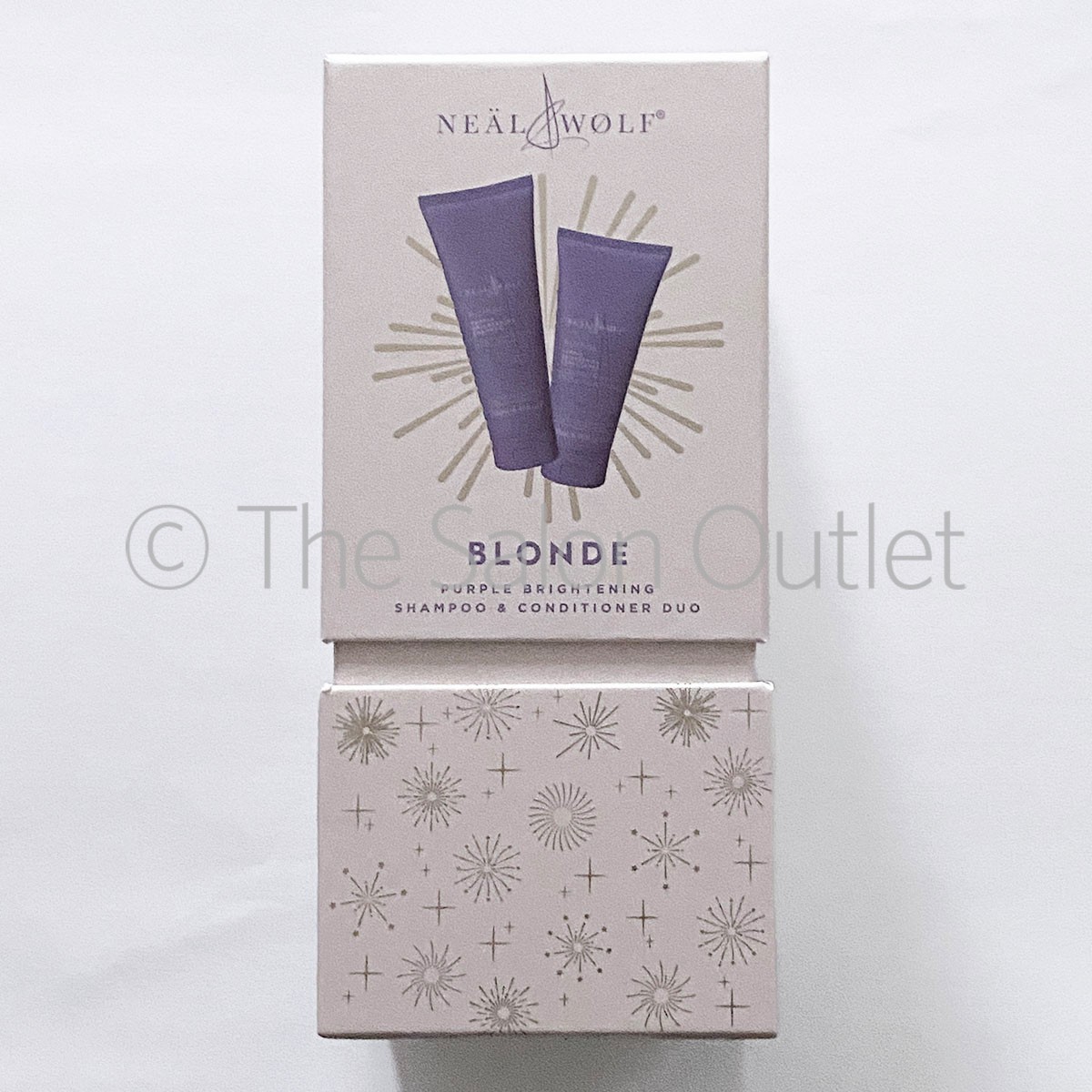 Neal & and Wolf Blonde Shampoo 250ml & Conditioner 200ml Duo Gift Set Christmas
