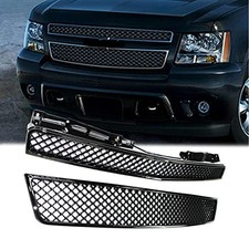 Black Grille Replacement for 2007-2014 Chevy Tahoe/Suburban/Avalanche Grille