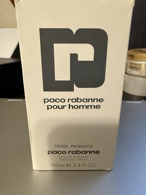 Paco Rabanne Pour Homme Eau de Toilette Spray Tester 3.4 fl oz / 100 ml
