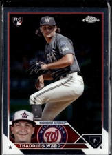 2023 Topps Chrome Update #USC126 Thaddeus Ward