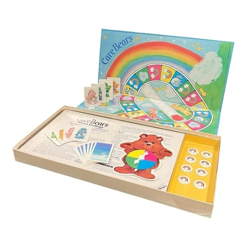 Vintage 1984 Care Bears Warm Feelings Board Game Parker Brothers Complete