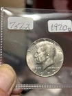 1970 D KENNEDY SILVER HALF DOLLAR - LOW MINTAGE SEMI KEY DATE !!!!