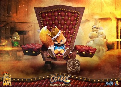 First 4 Figures Conker's Bad Fur Day Conker Exclusive Edition 18'' Resin Statue