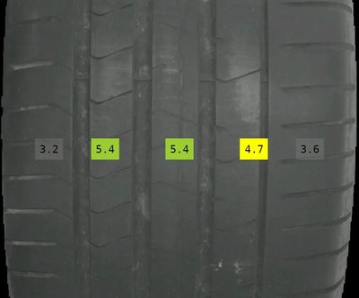 1x 175/55 R15 96Y Sommerreifen Pirelli PZero 4mm  DOT 2522