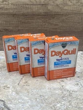 Vicks DayQuil SEVERE VapoCOOL Cold & Flu Relief 24 Caplets (Pack Of 4 Boxes)