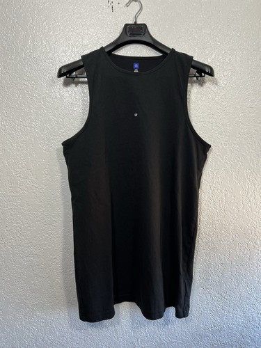 Yzy Gap Yeezy Gap Loose Tank Top Black Men’s Size Large L Heavyweight - Picture 1 of 7