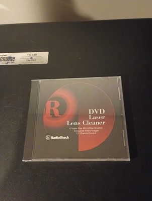 NOS RADIO SHACK DVD Laser LENS CLEANER 5.1 SURROUND SOUND System DIAGNOSTIC