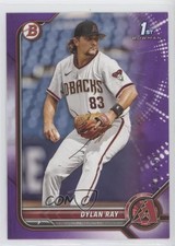 2022 Bowman Draft Purple 45/250 Dylan Ray #BD-191 0l0m
