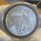KOREA 2020  ~ 1 OZ. .999 SILVER BULLION ROUND ~ KOREAN PHOENIX