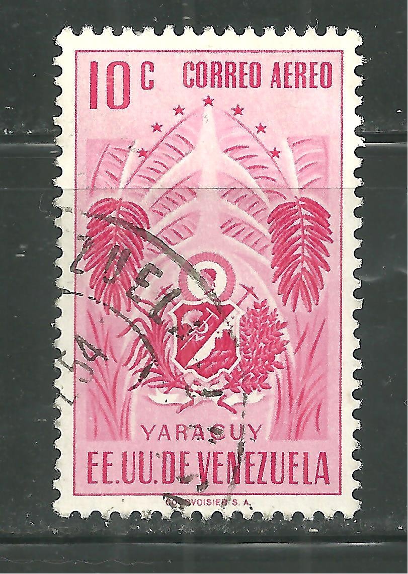 VENEZUELA C547 USED ARMS OF YARACUY