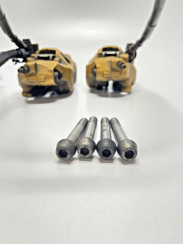 Pinças de freio dianteiro cilindro mestre 2004 2005 Kawasaki Ninja ZX10R TOKICO FABRICANTE DE EQUIPAMENTO ORIGINAL - Imagem 2 de 4