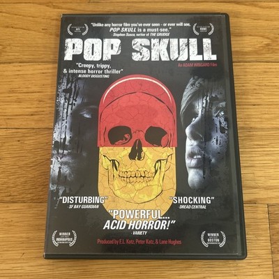 SUPER RARE! Pop Skull OOP DVD 2009 Horror Movie Adam Wingard Film Halo Eight 8