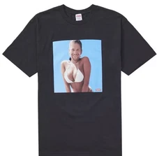 Supreme  Aphex Twin  Windowlicker  Black Tee Size XXL NWT