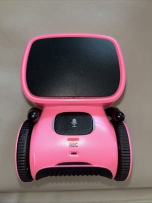 Contixo R1 Pink Interactive Robot  Voice Control Talking Singing Dancing Tested
