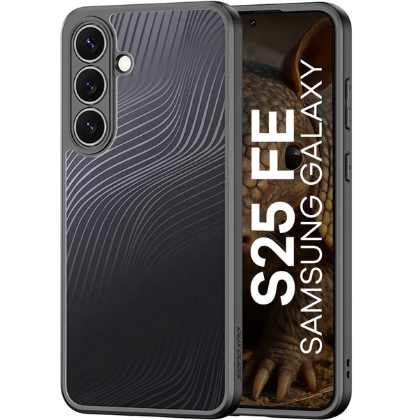 HandyhüLle FüR Galaxy S25 Fe Dux Ducis Case Cover Etui HüLle Transparent/Schwarz-image