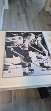 NHL PHOTO BOSTON BRUINS 16X20 SIGNED BOBBY ORR AND BRAD PARK GNR/JSA AUTHS