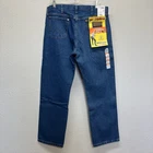 Wrangler Jeans Mens 34x30 Cowboy Cut Original Fit Blue Denim Med Wash 1013MWZ