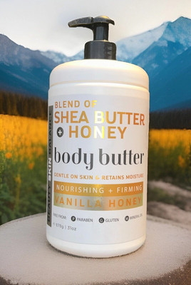 BEAUTY SKIN BALANCE Nourishing Firming SHEA + Vanilla HONEY BODY BUTTER 878g