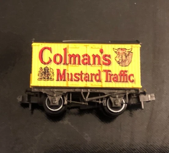 (#190) Peco Spur N Güterwagen Colman's Mustard Traffic