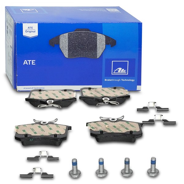 ATE BremsbelÄGe CitroËN C3 C4 DS3 Peugeot 207 208 CA CC 2008 CU DS DS Opel-image