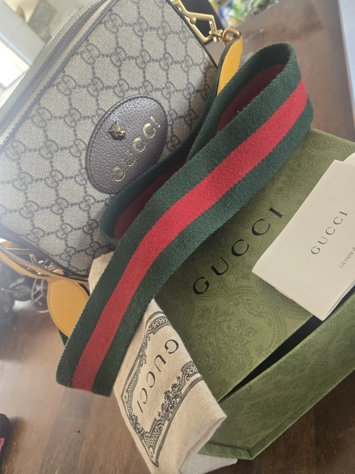 SAC MESSAGER GUCCI NEO VINTAGE GG SUPREME