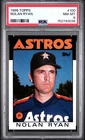 1986 HOF Nolan Ryan Astros (Topps Baseball #100) PSA 8 NM-MT