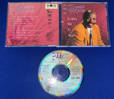 OOP Donald Malloy Everything Will Be Alright CD GOSPEL 1993