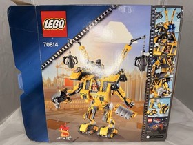 LEGO 70814 Emmet's Construct-o-Mech --The LEGO Movie (99% Complete READ DESC)