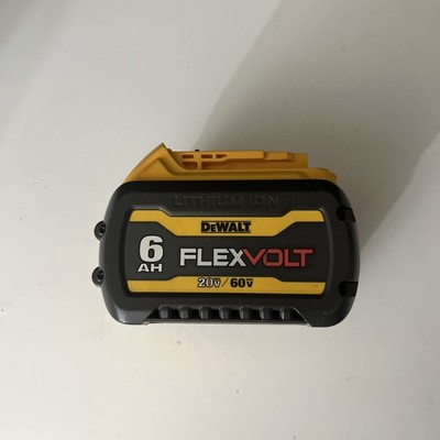 DEWALT 20V/60V MAX* FLEXVOLT 6 ah Battery