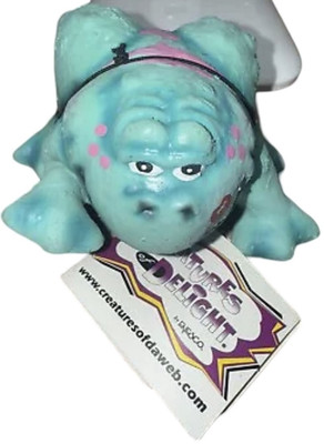 ENESCO T. Oliver Kopian Creatures of Delight Suave Kiss Rubber Frog 1999 VTG NWT