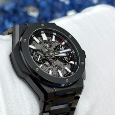 Hublot Big Bang Integrated Black Magic Ceramic 42mm Unico 451.CX.1170.CX B&P 4