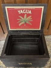 JC NEWMAN YAGUA SUPER SHARP EMPTY WOODEN CREATE CIGAR BOX