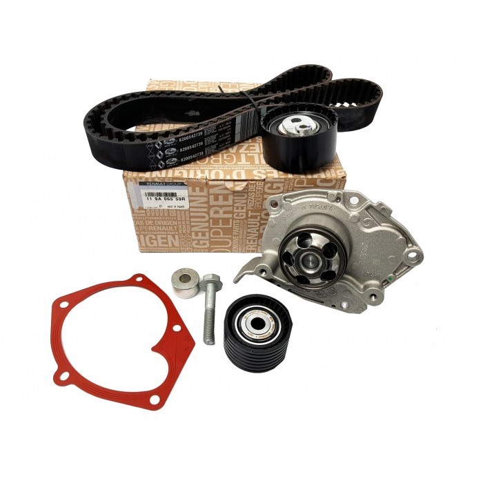 Kit de distribution avec pompe à eau pour Renault Clio III et Grand Scénic II