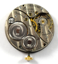 Vintage Elgin Grade 429 6/0s 15J Pocket Watch Movement lot.ra