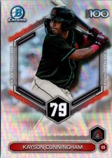 2026 Bowman #BTP-79 Kayson Cunningham Bowman Scouts' Top 100