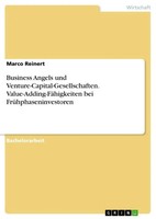 Marco Reinert | Business Angels Und Venture-Capital-Gesellschaften....