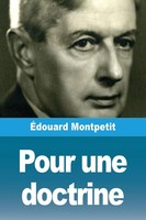 ÉDouard Montpetit | Pour Une Doctrine | Taschenbuch | FranzöSisch (2025)